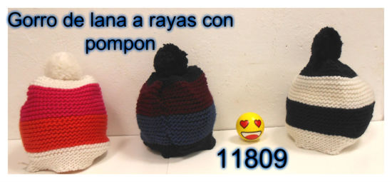 Imagen de GORRO  CON RAYAS 7.22C